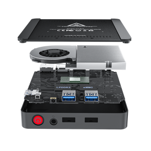 Precio de fábrica Beelink T4Pro licencia Win10 Mini pc Intel <span class=keywords><strong>Atom</strong></span> <span class=keywords><strong>N3350</strong></span> dual wifi 4GB/64GB Intel tv box - Product Image 6