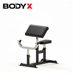 Banco de Curl para Bíceps F1101A Fitness Preacher, Soporte para Curl con <span class=keywords><strong>Barra</strong></span> EZ Curl - Product Image 1