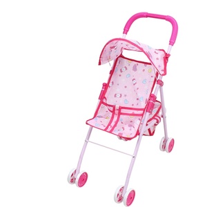 Cochecito de Juguete Plegable de Metal para Muñecas Venta al por Mayor para Niñas - Product Image 1