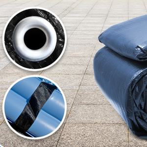 <span class=keywords><strong>ราคา</strong></span>โรงงานจีนสำหรับผ้าคลุมตาข่ายกันใบไม้สำหรับสระว่ายน้ำ ผลิตจากโพลีโพรพิลีน 100% กันน้ำ กันรังสียูวี สำหรับฤดูหนาว ใช้เป็นตาข่ายนิรภัยสำหรับสระว่ายน้ำกลางแจ้ง - Product Image 5