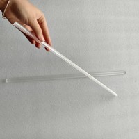 Lentille PC extrudée de précision pour vision industrielle et éclairage linéaire, faible distorsion, personnalisable