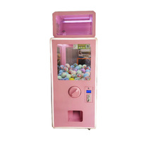 Distributeur automatique de capsules à monnayeur avec paiement par QR Code, pour balles surprise de centre de jeux, design personnalisable, version anglaise