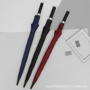 Golf <b>Umbrella</b> <b>Large</b> Size Automatic Long Handle Storm Resistant Business Use - Product Image 3