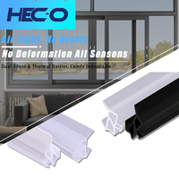Bande d'étanchéité autocollante pour fenêtres et portes en PVC, isolation phonique et coupe-vent, marque Heke moderne, garantie 1 an