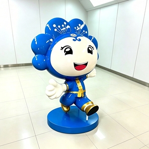 Custom Modern Small Fiberglass Reinforced Plastic Resin Animal Art Sculpture Waterproof Corrosion-Resistant UV Resistant Outdoor - Product Image 4