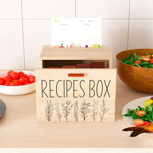 Vintage Wooden <strong>Recipe</strong> <strong>Box</strong> Wooden <strong>Recipe</strong> Card <strong>Box</strong> Dark Wood <strong>Recipe</strong> <strong>Box</strong> - Product Image 5