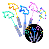 Baguette néon licorne 17 "Led Party avec clignotant coloré pour anniversaire d'enfant Noël Festive Neon Lights