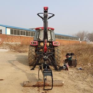 Bossworth 5.5m đăng nhập cần cẩu với máy bơm thủy lực và động cơ động cơ trong lâm nghiệp máy - Product Image 2