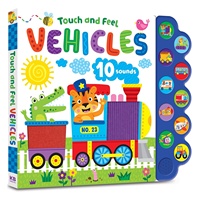Livre sonore interactif pour enfants : 10 sons de véhicules de transport – Livre audio éducatif pour enfants