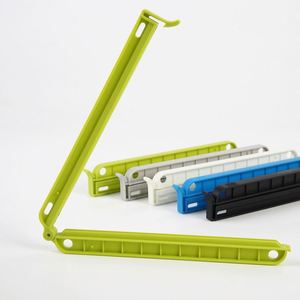 Sacs de conservation alimentaire pliables en plastique PP recyclable avec clips pour pain, couleur et logo personnalisés - Product Image 1