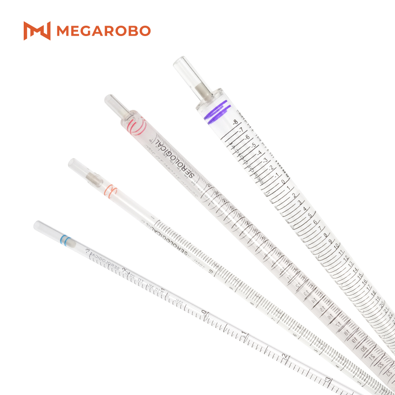 Пипетка Megarobo Стерильная для лабораторного применения, 5 мл, 10 мл, 25 мл, 50 мл