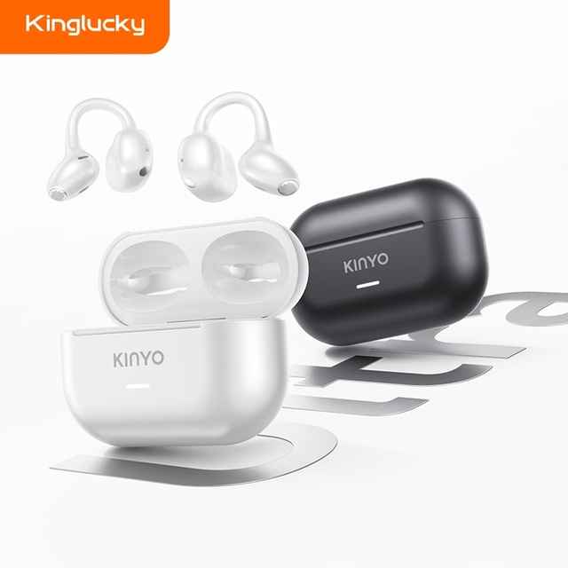 KINYO A9 Ultra 2026 New Model AI Translation Clip-On Earphones High-Quality Stereo Sound Wireless BT6.0 Auriculares Inalambricos