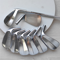 Têtes de fers de golf OEM forgées, usinées CNC, polies miroir, peintes chrome