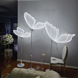 Fournitures de mariage, <span class=keywords><strong>d</strong></span>écoration de scène, toile de fond <span class=keywords><strong>d</strong></span>'événement, papillon, grandes ailes <span class=keywords><strong>d</strong></span>'<span class=keywords><strong>ange</strong></span> géantes à LED - Product Image 4