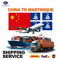 Service logistique express DDP économique de Shenzhen Chine vers Fort-de-France, agent maritime vers la Martinique, transitaire porte-à-porte