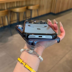 Étui de luxe <span class=keywords><strong>pour</strong></span> téléphone portable <span class=keywords><strong>iPhone</strong></span> 17 Pro Max 17 Air, accessoires magnétiques <span class=keywords><strong>pour</strong></span> téléphones mobiles <span class=keywords><strong>iPhone</strong></span> <span class=keywords><strong>11</strong></span> 12 13 14 15 16 17 - Product Image 3