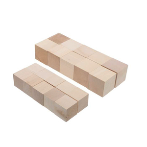 Giocattoli in Legno a Forma di Cubo Quadrato, Modello Architettonico Fai-da-Te per Costruzioni Manuali - Product Image 2