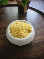 Cire d'abeille jaune de qualité alimentaire, entièrement raffinée, en blocs solides, point de fusion 62-70°C, pour scellage, écologique, naturelle, vente en gros, stockage en cuisine