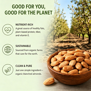 Harina de Almendras Orgánica <span class=keywords><strong>Sin</strong></span> Azúcar, Harina de Almendras Ultrafina Soluble, Polvo Saludable para Dieta, Envío Directo Disponible - Product Image 3