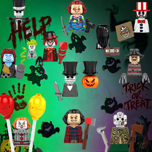 Set de Minifiguras de Películas de Terror de Halloween, Compatible con Bloques de Construcción LEGO, Juguete para Niños y Coleccionistas Mayores de 14 Años - Product Image 1