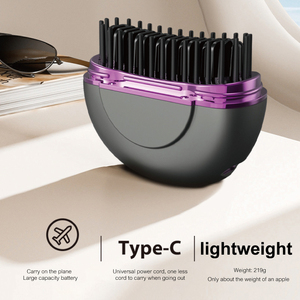 Hot Sale Portable <strong>Mini</strong> <strong>Hair</strong> Heating Comb <strong>Hair</strong> Style Tools Wireless Cordless <strong>Hair</strong> <strong>Straightener</strong> Brush - Product Image 6