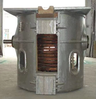 Fourneau de fusion à induction industriel de grande capacité Corps de four de 1 tonne à 10 tonnes