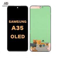 Vente en gros Oled Lcd Display Assembly Mobile Touch LCD avec cadre pour Samsung pour Galaxy A35