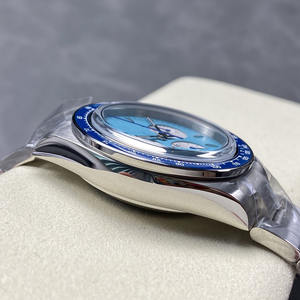 นาฬิกาสปอร์ตหรูสีน้ำเงินเข้มสำหรับผู้ชาย ปรับแต่งได้ ระบบอัตโนมัติ กลไกโครโนกราฟ ฟังก์ชั่นหลากหลาย ผลิตโดยโรงงานโดยตรง - Product Image 5