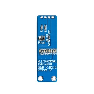 โมดูลจอแสดงผล OLED ขาวดำขนาด 1.09 นิ้ว 64x128 รุ่น SSD1312 อินเทอร์เฟซ I2C พร้อมบอร์ดควบคุม PCBA - Product Image 6