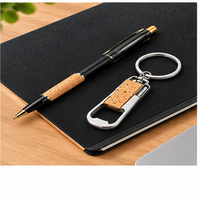 Ensemble cadeau d'entreprise moderne avec logo personnalisé - Couverture en cuir PU, tasse en céramique, carnet, stylo, porte-clés, impression UV, nouveau cadeau promotionnel