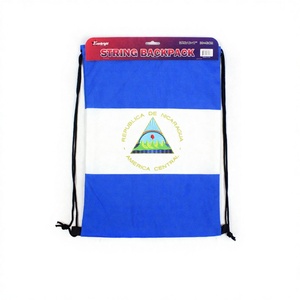Mochila de Lona Nicaragua Modelo 375746 17"x12" Estilo Casual con Logotipo Personalizable Asa Plegable 240PC/CS Forro de Algodón para Gimnasio - Product Image 1