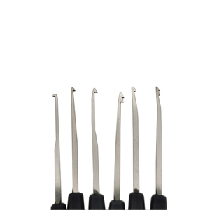 10 Pièces Clé Extracteur Réparation gris Pics De Verrouillage Ensemble D'outils Cassé Retrait Crochets Aiguilles pour le Bureau À La Maison - Product Image 3