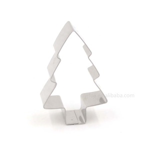 Fourkry – pâte à biscuits en acier inoxydable en forme d'arbres de noël, emporte-pièce - Product Image 1