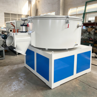 Mélangeur automatique clé en main haute vitesse en acier inoxydable pour PVC, unité de mélange chaud/froid, équipement complet pour la création d'une nouvelle usine de PVC