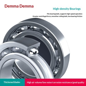 Ventilador Axial de Rotor Externo <span class=keywords><strong>Dema</strong></span>, Radiador Industrial para Gabinete, Aspas de Aleación de Aluminio FZY220V - Product Image 4