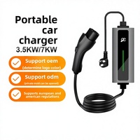Borne de recharge pour véhicules électriques 3,5 kW/7 kW 8-16A, modèle C3, portable BYD, entrée 220 V, prise aux normes australiennes et européennes