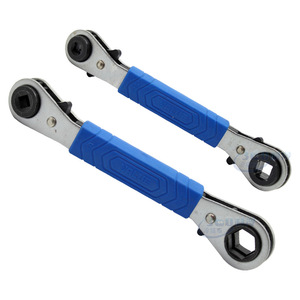 ประแจวงล้อแบบหมุน VRT-201 VRT-202 ขนาด 1/2 นิ้ว ทำจากเหล็กชุบสังกะสี สำหรับงานทำความเย็น - Product Image 2