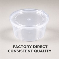 Gobelets jetables transparents en PP pour ketchup, sauce BBQ et sauce frites, avec couvercle articulé, pour la restauration, vente en gros