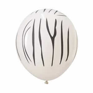 Kit balon lateks Motif cakar kucing Zebra harimau sapi dekorasi pesta ulang tahun hewan lucu karangan bunga lengkung untuk pesta anak-anak - Product Image 4