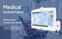 Tablette Android 10, 13, 15,6 pouces RK3576S pour chevet d'hôpital, affichage numérique avec informations patient et appel SOS