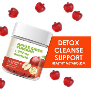 Gomitas de Vinagre de Sidra de Manzana Premium 1000mg con <span class=keywords><strong>Vitamina</strong></span> <span class=keywords><strong>B12</strong></span> y Ácido Fólico para el Metabolismo de Adultos, Salud Intestinal y Apoyo Diario al Bienestar - Product Image 3