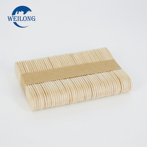Desechables individualmente artes y manualidades para vuelos de madera cucharas de helado de - Product Image 4
