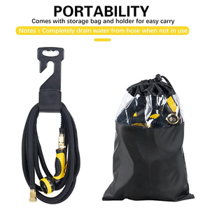 100ft Expandable with Latex Aluminium & Metal Connector Watering Hoses for Outdoor Gardening - Product Image 5