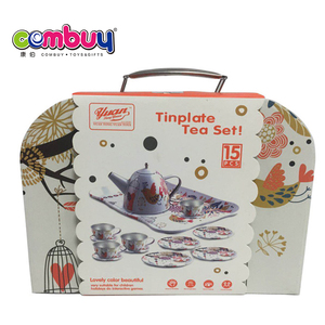 Cucina per bambini gioco del gioco del fumetto variopinto <span class=keywords><strong>giocattolo</strong></span> di latta del tè <span class=keywords><strong>set</strong></span> - Product Image 5