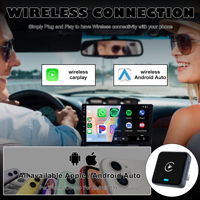 Dongle CarPlay sans fil TENOVA Factory Mini WiFi 5.8GHz 5 USB-C Connexion automatique sans latence pour BMW Audi Mercedes VW Toyota