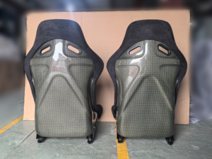 เบาะนั่งทรงสปอร์ตเอนกประสงค์ EDDYSTAR Kevlar สำหรับ <span class=keywords><strong>Honda</strong></span> <span class=keywords><strong>Civic</strong></span> EK9 EG6 FD2 FK8 Toyota GR86 VW Golf Mk5 Mk6 Mk7 GTI - Product Image 1