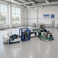 Machine automatique de fabrication de tissus non tissés pour blouses chirurgicales jetables