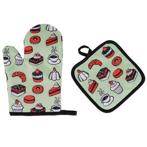 Gants de four en coton résistants à la chaleur avec impression personnalisée de votre photo, pour la cuisine et la pâtisserie, avec logo OEM personnalisé - Product Image 2