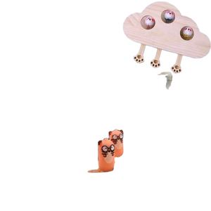 Nouveau Puzzle en bois massif interactif drôle boîte fournitures nuage forme <span class=keywords><strong>Hamste</strong></span> - Product Image 3