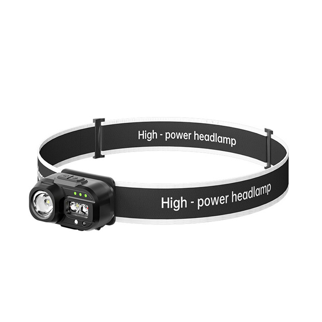 LED Outdoor High-intensity Long-range Sensing Long-lasting Portable Headlamp